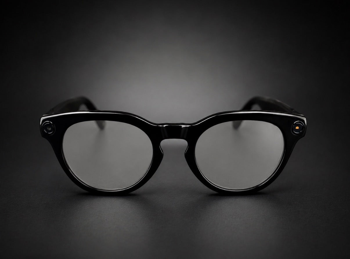 Linea Smart Glasses - ROND / TRANSPARANT