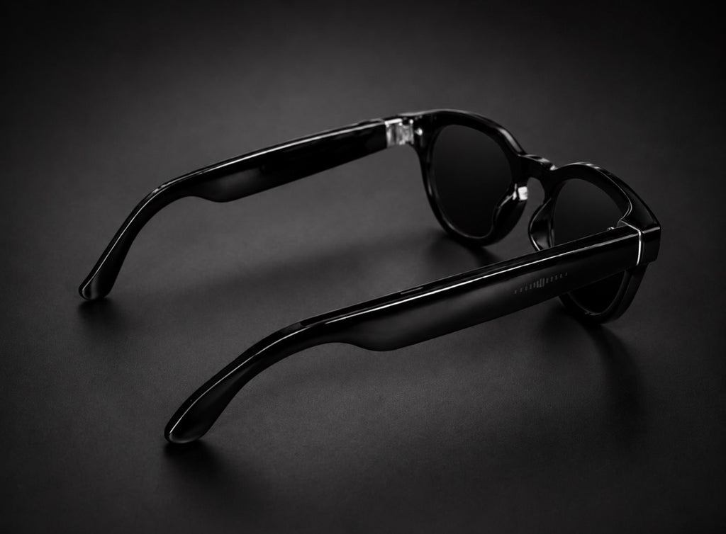 Linea Smart Glasses - ROND / DONKER