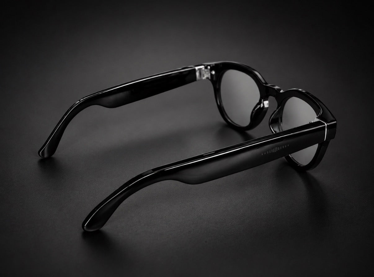 Linea Smart Glasses - ROND / TRANSPARANT