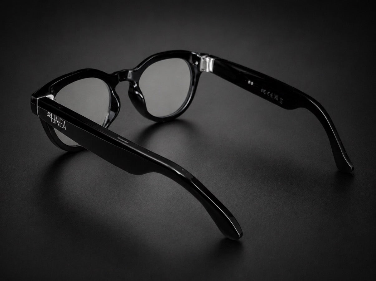 Linea Smart Glasses - ROND / TRANSPARANT