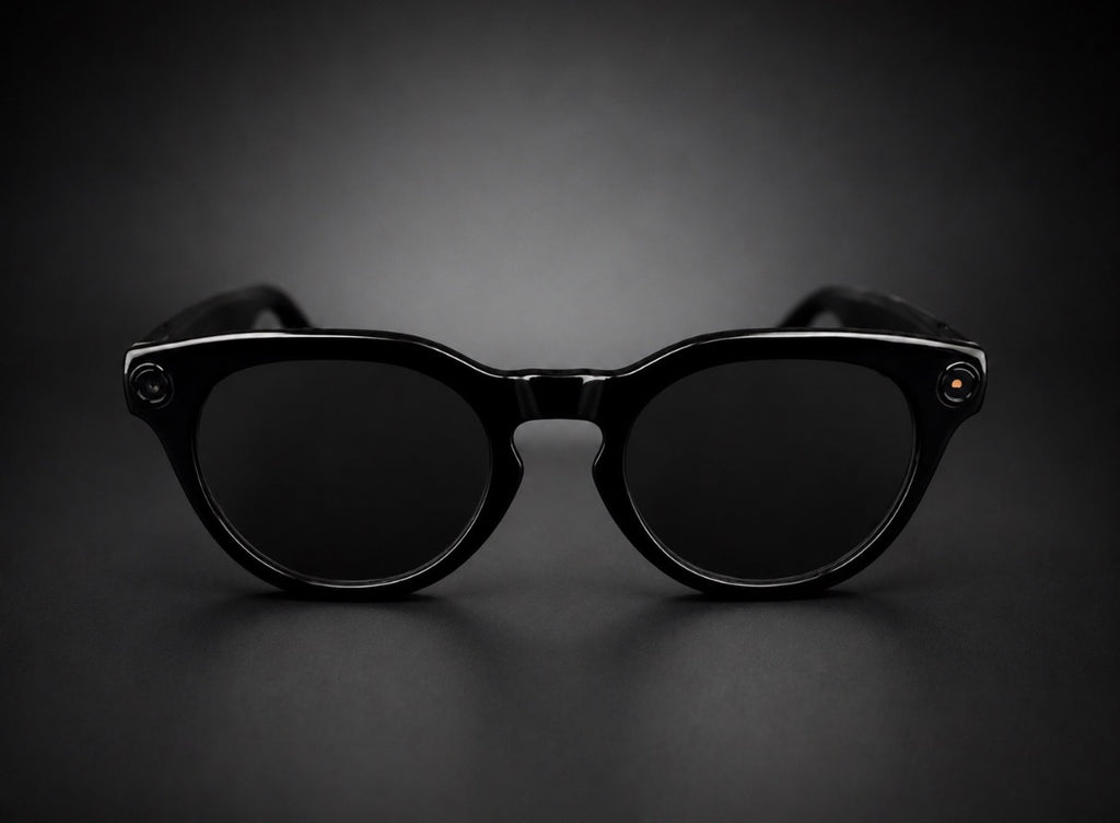 Linea Smart Glasses - ROND / DONKER
