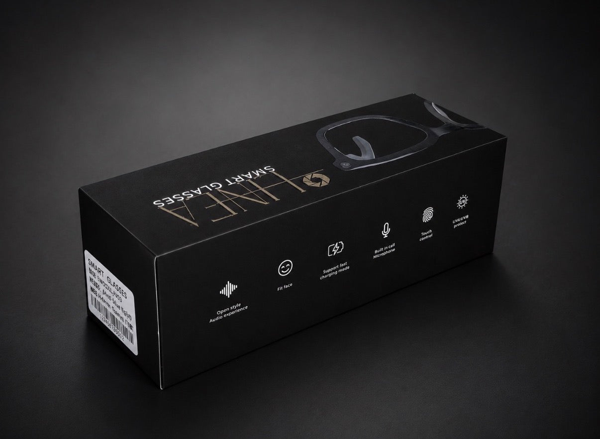 Linea Smart Glasses - VIERKANT / DONKER