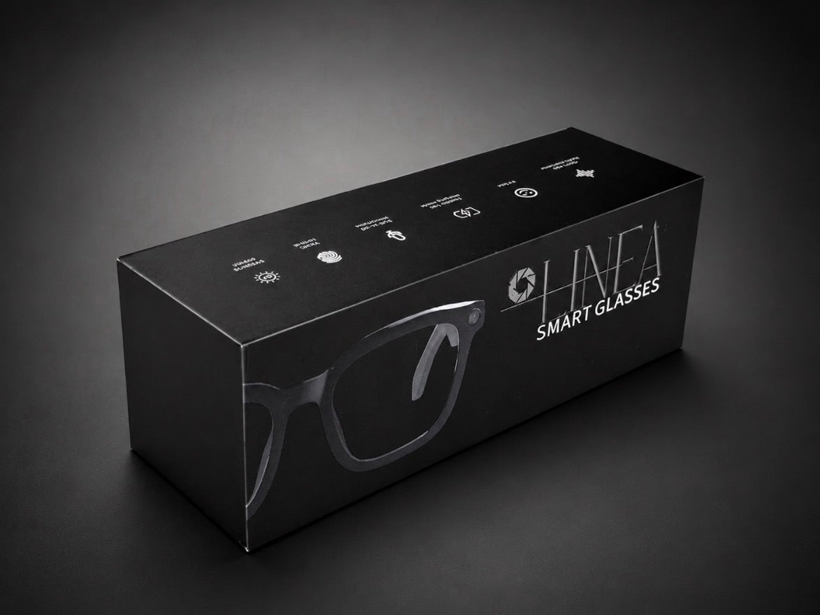 Linea Smart Glasses  - VIERKANT / TRANSPARANT